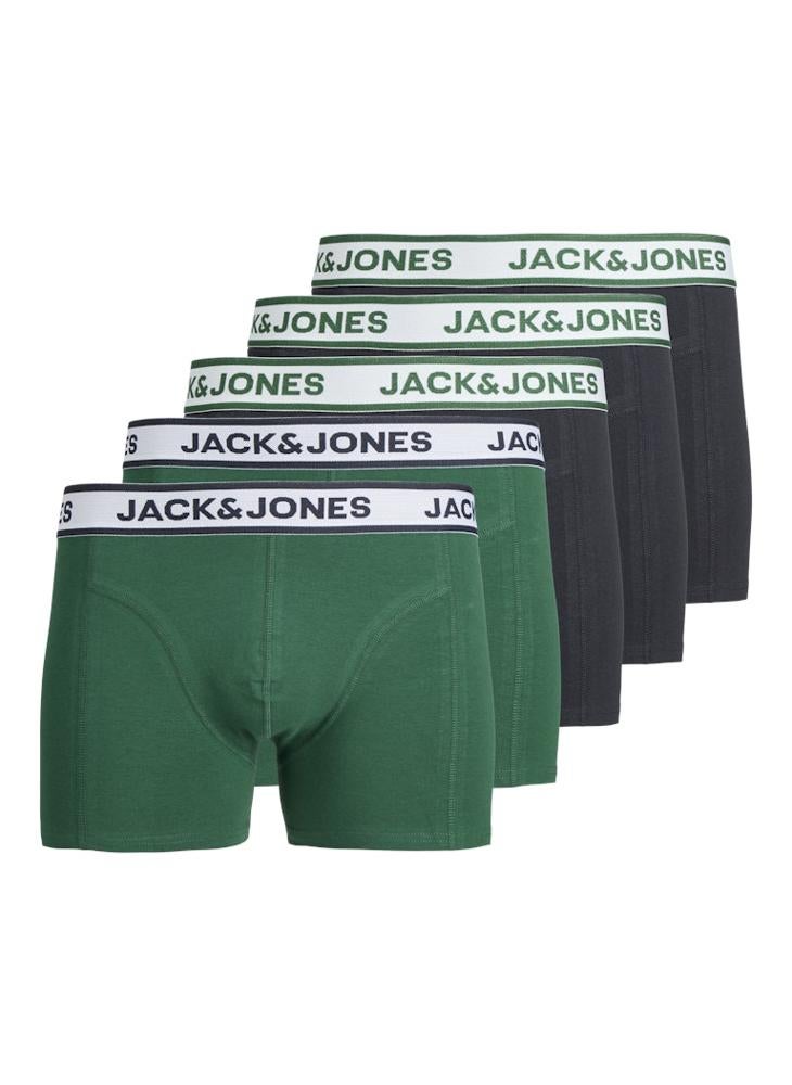 JACK & JONES 5 Pack Solid Trunks - Image 1